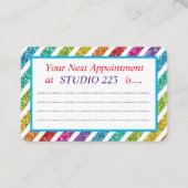 Gepersonaliseerd de Kaarten van de Benoeming - Nai Visitekaartje (Achterkant)