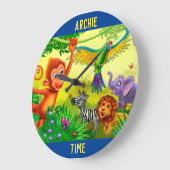 Gepersonaliseerd de klok van Oerwoud (Hoek)