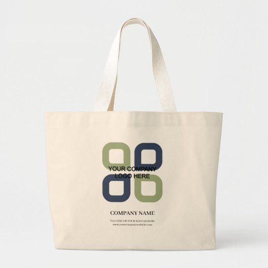 Gepersonaliseerd de Logo van het Bedrijf met Bedri Grote Tote Bag (Voorkant)