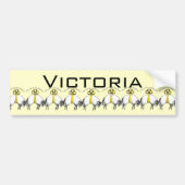 Gepersonaliseerd De LORD is mijn herder Psalm 23 Bumpersticker (Voorkant)