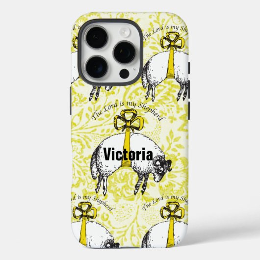 Gepersonaliseerd De LORD is mijn herder Psalm 23 Case-Mate iPhone Case (Achterkant)