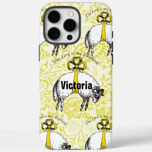 Gepersonaliseerd De LORD is mijn herder Psalm 23 Case-Mate iPhone Case (Achterkant)