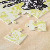 Gepersonaliseerd De LORD is mijn herder Psalm 23 Legpuzzel (Zijkant)