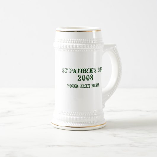 Gepersonaliseerd de Mok van St. Patty (Voorkant rechts)