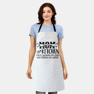 Gepersonaliseerd "De naam van je moeder" Schort
