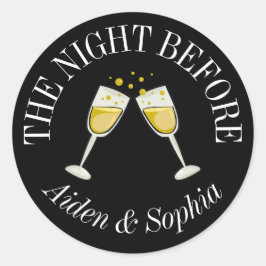 Gepersonaliseerd de nacht voor stickers