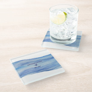 Gepersonaliseerd de Onderzetters van de Golf van d