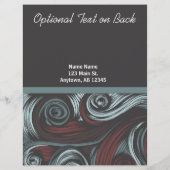 Gepersonaliseerd de sjabloon Salon Flyer (Achterkant)