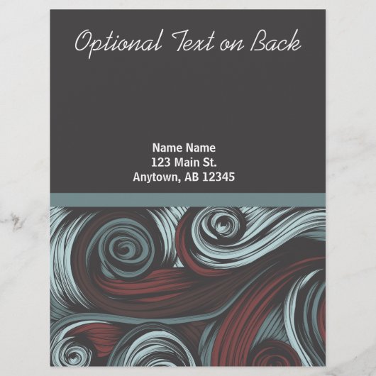 Gepersonaliseerd de sjabloon Salon Flyer (Achterkant)