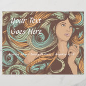 Gepersonaliseerd de sjabloon Salon Flyer (Voorkant)