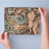 Gepersonaliseerd de sjabloon Salon Flyer (Hand)