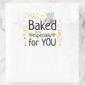 Gepersonaliseerd de Stickers van Baker voor Uw Bak (Tas)