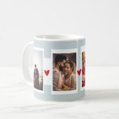 Gepersonaliseerd de Valentijnsdag van de Mok van d (Voorkant links)