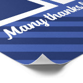 Gepersonaliseerd de vertoning van de studentenprij poster (Hoek)