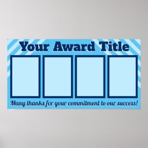 Gepersonaliseerd de vertoning van de studentenprij poster