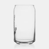 Gepersonaliseerd December Geboortemaand Bloem Holl Blikvorm Glas (Links)