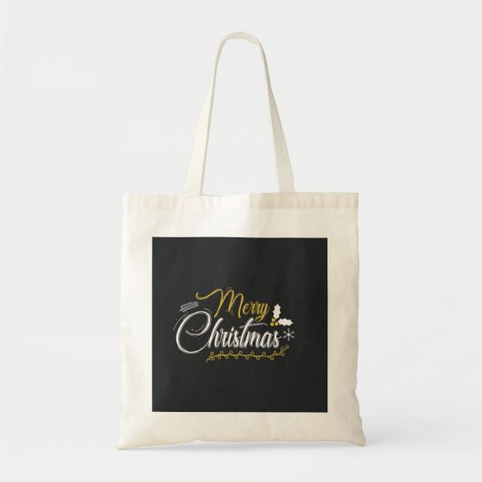 Gepersonaliseerd decoratief Tas voor kerstavond (Voorkant)