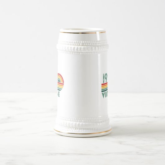 Gepersonaliseerd Dertig vintages 30ste verjaardags Bierpul (Center)