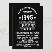 Gepersonaliseerd Dertig vintages 30ste verjaardags Kaart (Voorkant / Achterkant)