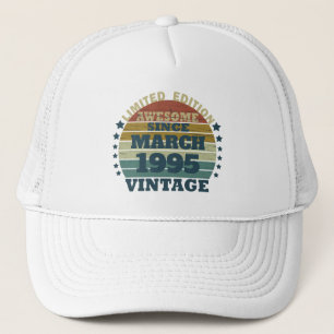 Gepersonaliseerd Dertig vintages 30ste verjaardags Trucker Pet