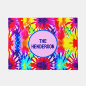 GEPERSONALISEERD DESIGN STROPDAS-DYE DEURMAT (Voorkant)