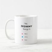 Gepersonaliseerd deze mummie behoort tot mok mummi (Links)