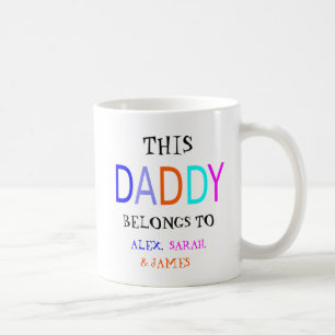 Gepersonaliseerd Deze Papa Hoort Bij, Koffiemok