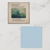 Gepersonaliseerd  dia visitekaartje (Voorkant / Achterkant)