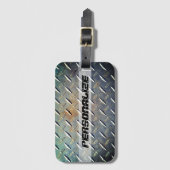 Gepersonaliseerd Diamond Bord Bagagelabel (Voorkant (verticaal))