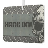 Gepersonaliseerd Diamond Bord met Halve Schedels Luchtverfrisser (Links)