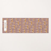 Gepersonaliseerd dierpatroon van Wilde Antelope Yogamat (Voorkant (horizontaal))
