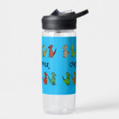 Gepersonaliseerd Dino waterfles voor kinderen (Links)