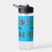 Gepersonaliseerd Dino waterfles voor kinderen (Rechts)