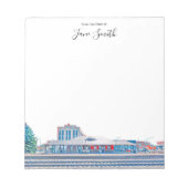 Gepersonaliseerd district Berwyn Depot Notitieblok (Voorkant)