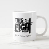 Gepersonaliseerd Dit is hoe ik mijn strijd tegen h Grote Koffiekop (Rechts)