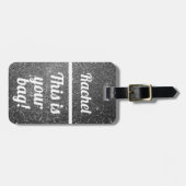 Gepersonaliseerd Dit is je tas | Funny Bagagelabel (Voorkant horizontaal)