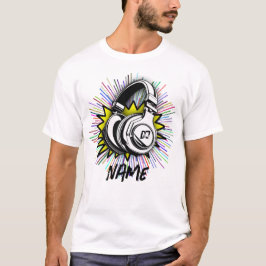 Gepersonaliseerd DJ Gift Met Naam - Gepersonalisee T-shirt