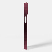 Gepersonaliseerd donkerroze geometrisch patroon Case-Mate iPhone case (Achterkant / Rechts)