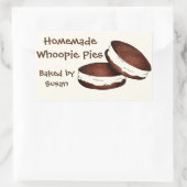 Gepersonaliseerd door Whoopie Pie Baking PA Dutch Rechthoekige Sticker (Tas)