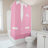 Gepersonaliseerd douchegordijn met pak Aangepaste (In situ)