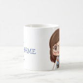 Gepersonaliseerd dr. (Jouw naam) PhD Afstuderen Koffiemok (Center)