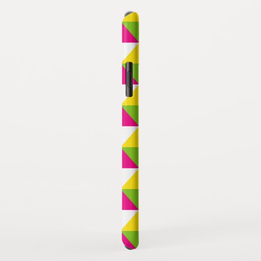 Gepersonaliseerd driehoekspatroon Case-Mate iPhone case (Achterkant/rechts)