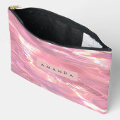Gepersonaliseerd dromerig pastelroze water etui (Open)