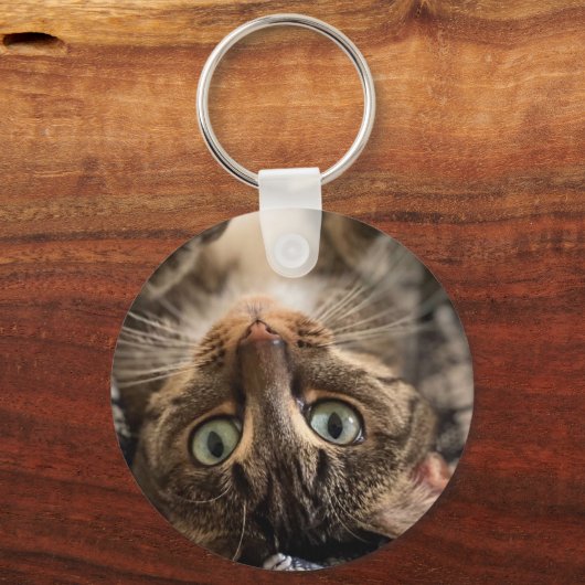 Gepersonaliseerd dubbelzijdige Sleutelhanger van d (Achterkant)