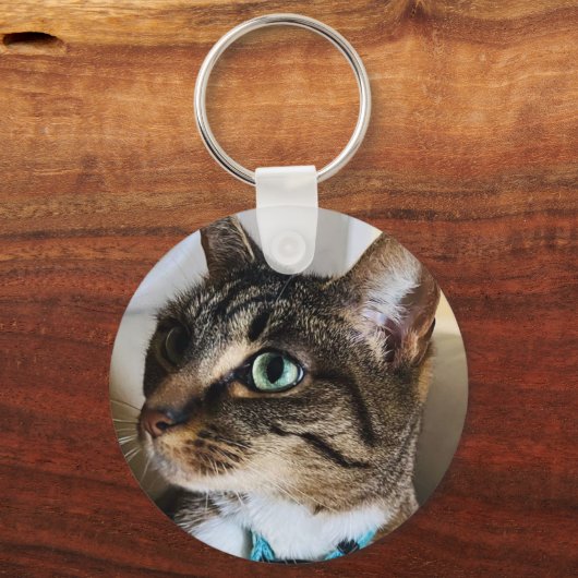 Gepersonaliseerd dubbelzijdige Sleutelhanger van d (Voorkant)