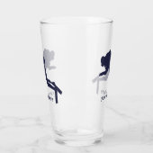 Gepersonaliseerd duiker Tumbler glas (Links)