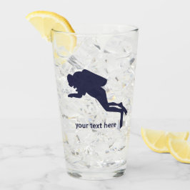 Gepersonaliseerd duiker Tumbler glas