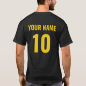 Gepersonaliseerd Duitsland Nationaal Team Jersey T-shirt (Achterkant)
