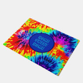 GEPERSONALISEERD DYNAMIC HOME SWEET HOME STROPDAS- DEURMAT (Schuin)