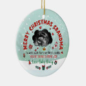 Gepersonaliseerd echografie Ornament oma kan niet (Rechts)